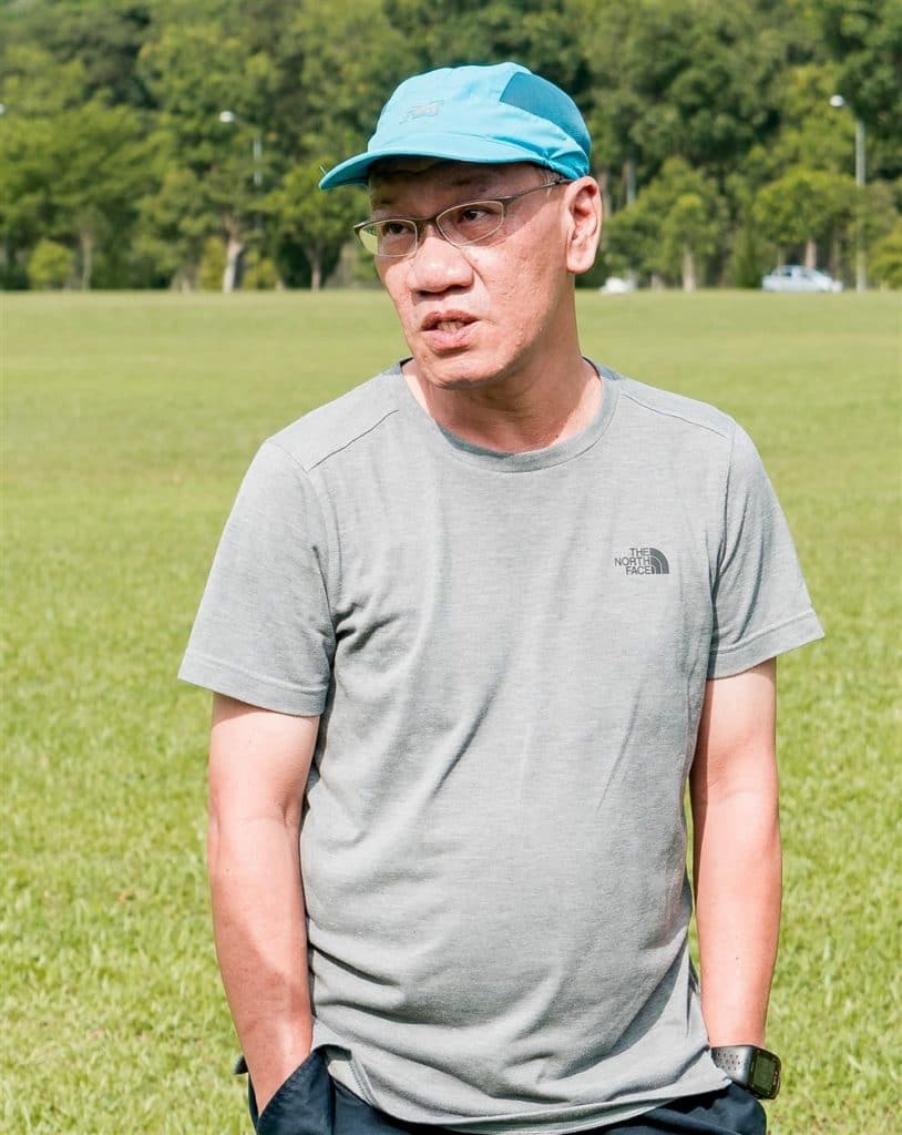 James Wong of Alexandra football academy