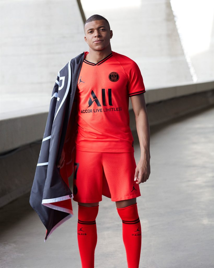 PSG Jordan brand 2019/20 - mbappe