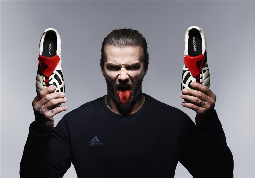 David Beckham - Adidas Predator Mania Champagne
