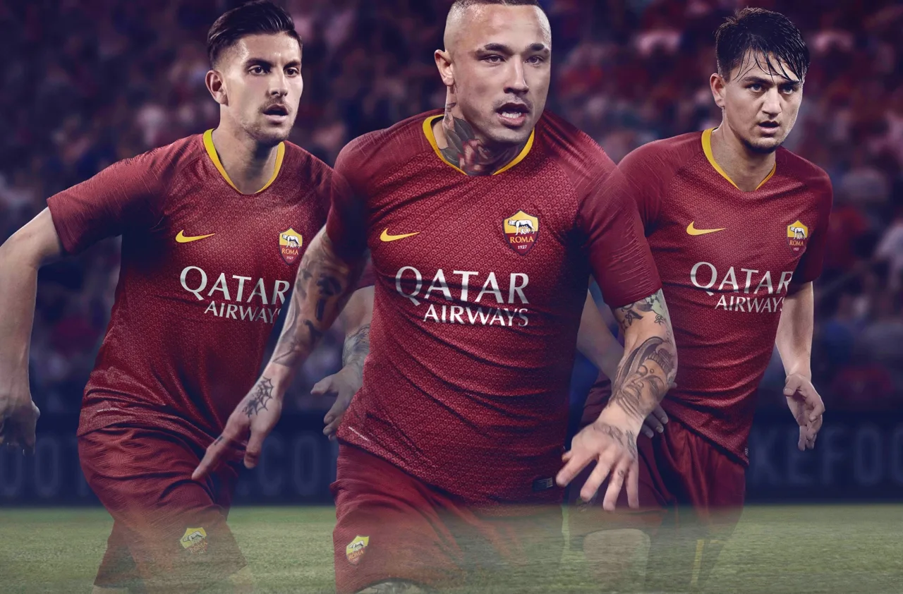 AS Roma Home Jersey 18/19