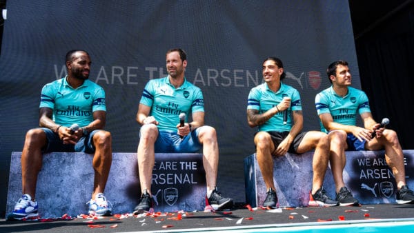 Arsenal third kit launch