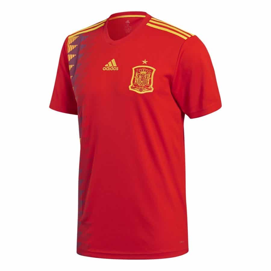 Spain Home Jersey 2018