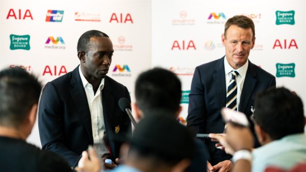 Dwight Yorke Teddy Sheringham International Champions Cup ICC 2019 interview Manchester United Tottenham Legends