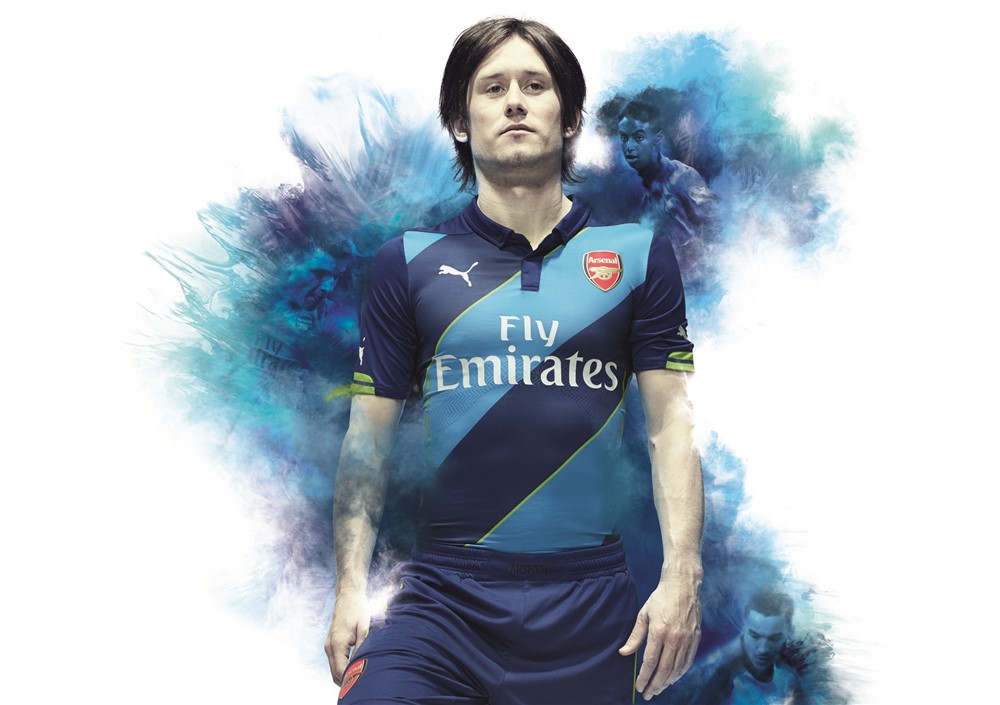 Arsenal third kit 14/15