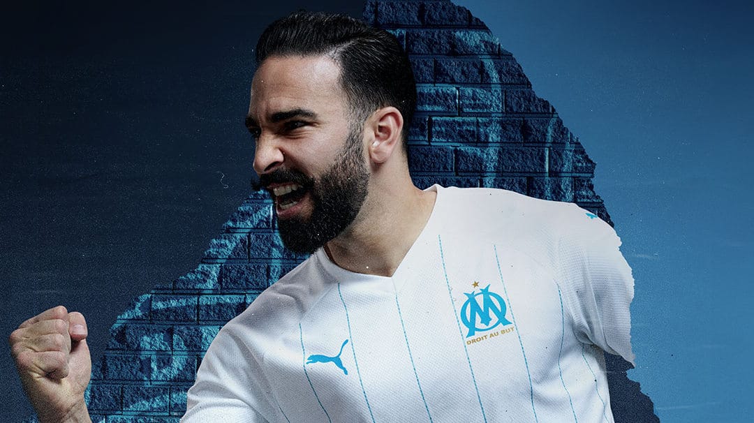 Olympique de Marseille home kit 2019/20, 120 year anniversary