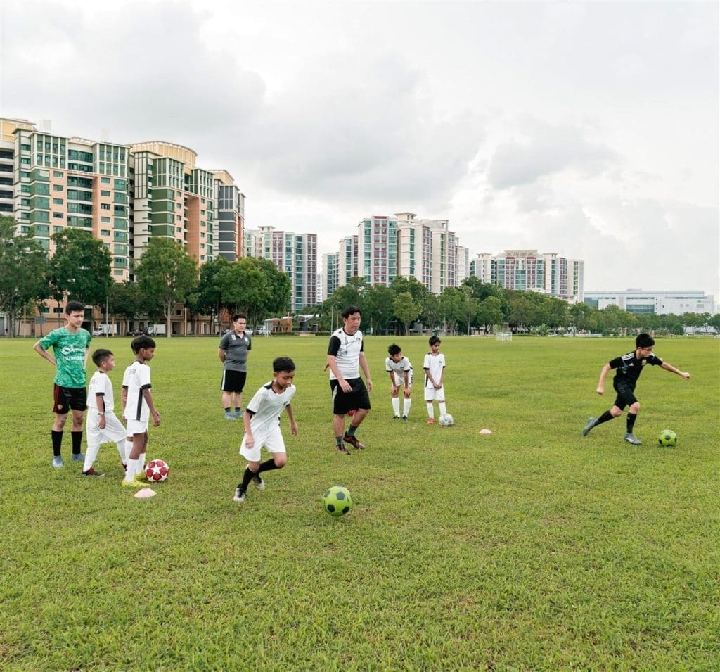 Alexandra football academy training