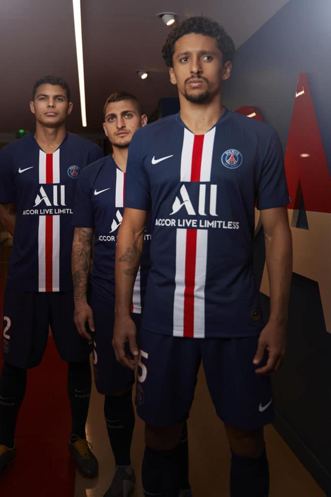 Marquinhos, Thiago Silva, Marco Verratti