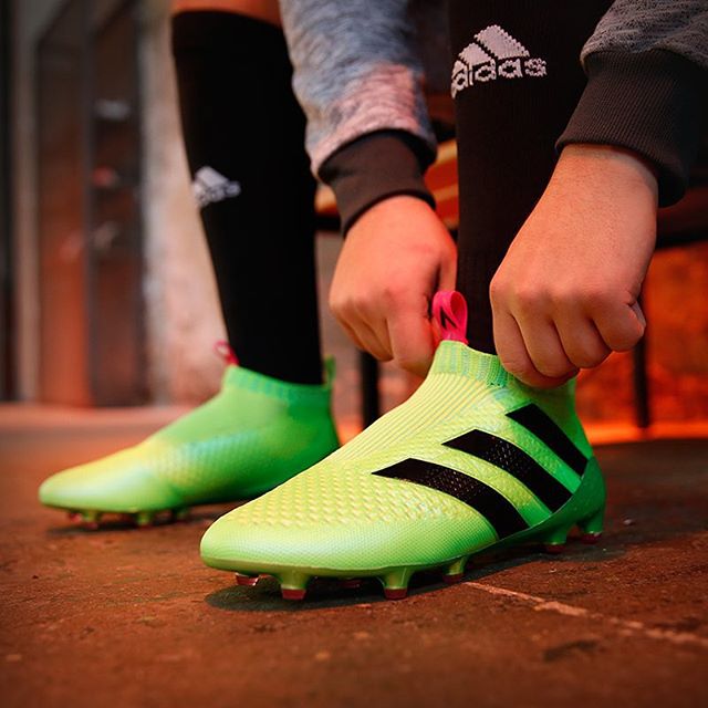adidas' first laceless boot -  the ace16+ purecontrol