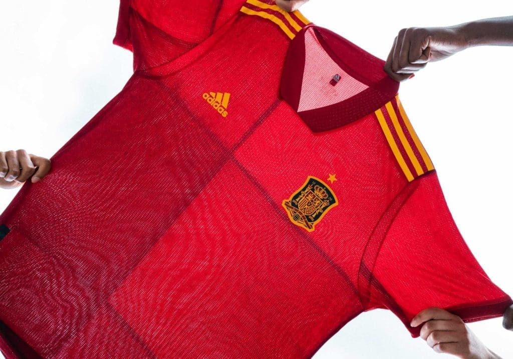 spain euro 2020 home kit adidas