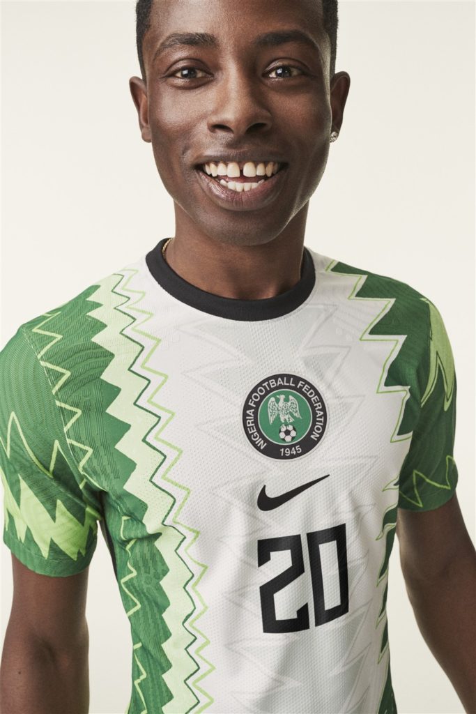 Nike Nigeria home kit 2020