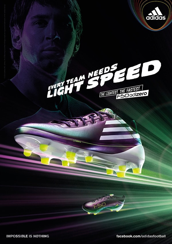 building the perfect speed boot - adidas f50 adizero