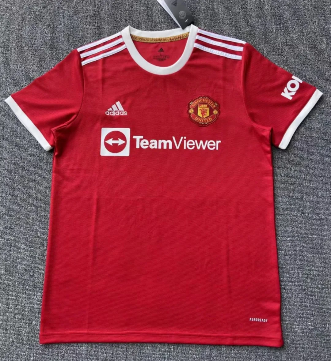 manchester united 2021-22 home kit football jersey