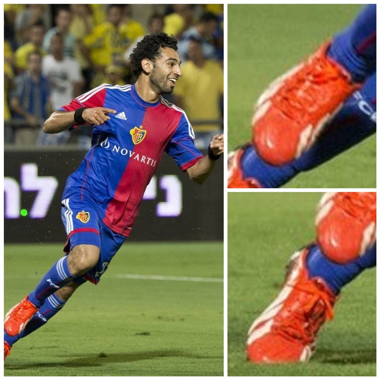 What Football Boots are Mo Salah Wearing? - Boot History - Basel - 2013