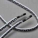 AMO Grip Laces - White/Black image 2