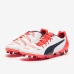 Puma evoPOWER 1.2 FG - White/Total Eclipse/Lava Blast image 3