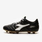 Diadora Baggio 03 Italy OG MD PU - Black/White/Gold image 1