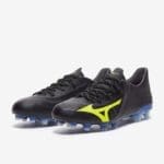 Mizuno Rebula 3 Made In Japan FG - Black/Safety Yellow image 3