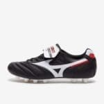 Mizuno Morelia II Made In Japan FG - Black/White/Chinese Red image 1