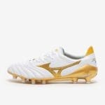 Mizuno Morelia Neo II Made In Japan FG - White/Gold image 1