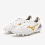 Mizuno Morelia Neo II K-Leather AG - White/Gold image 3