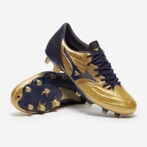 Mizuno Rebula 3 Elite FG - Gold/Medival Blue image 1