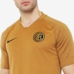 Nike Inter Milan Breathe Strike Top - Muted Bronze/Truly Gold/Black image 2