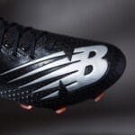 New Balance Furon V6 Pro Leather FG - Black/Neo Flame image 2