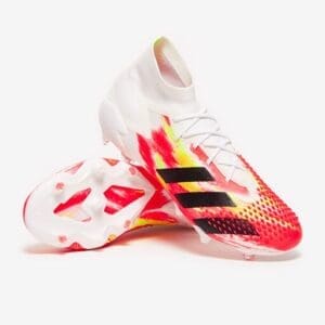 adidas Predator Mutator 20.1 FG - White/Core Black/Pop image 1