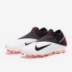 Nike Phantom VSN II Elite DF AG-PRO - White/Black/Laser Crimson image 3