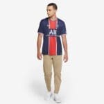 Nike Paris Saint-Germain 20/21 Home Stadium SS Shirt - Midnight Navy/White image 1