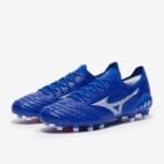 Mizuno Morelia Neo 3 ß Made In Japan FG - Reflex Blue/White image 3