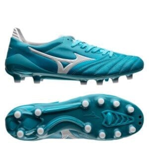 Mizuno Morelia Neo II Made in Japan FG Inazuma - TurquoiseWhite